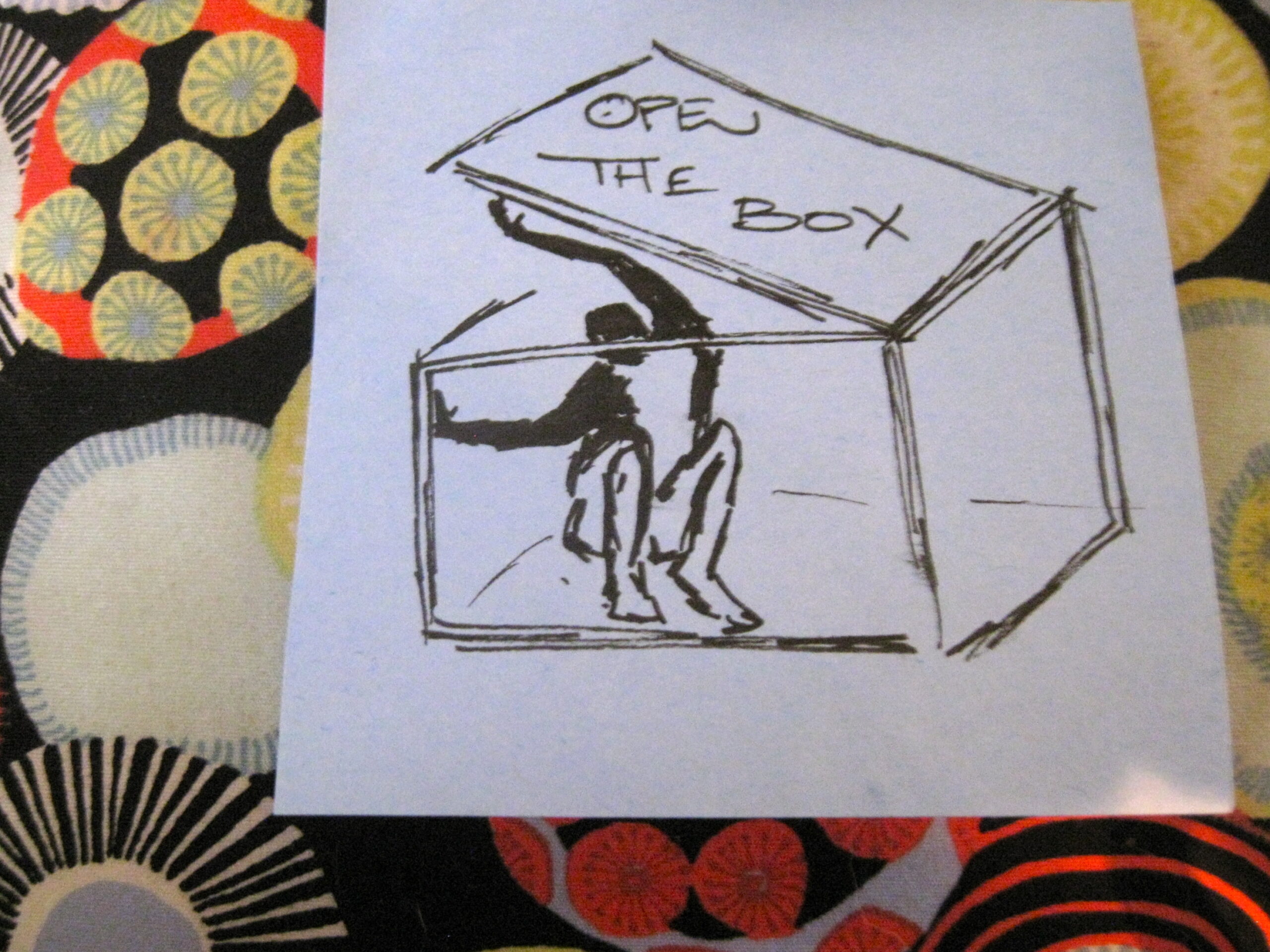 open the box